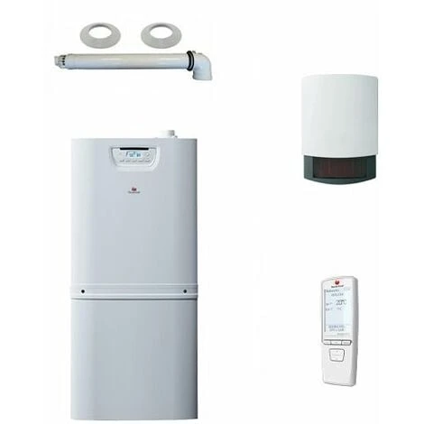 Chaudière Gaz Condensation DuoMax Condens Saunier Duval 30 KW Chauffage + Eau Chaude Ballon 90 L 3 Chaudière Gaz Condensation DuoMax Condens Saunier Duval 30 KW Chauffage + Eau Chaude Ballon 90 L