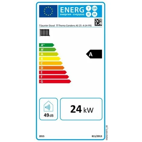 Chaudieres A Gaz , SAUNIER DUVAL ,Thema Condens FAS25 Au Gaz Naturel 24 KW - Classe Energetique A Ref. 0010017419 - Besoin D'Habitat 4 Chaudieres A Gaz , SAUNIER DUVAL ,Thema Condens FAS25 Au Gaz Naturel 24 KW - Classe Energetique A Ref. 0010017419 - Besoin D'Habitat – Image 2