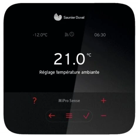 SAUNIER DUVAL Régulateur MiPro Sense Avec Sonde Extérieure 3 SAUNIER DUVAL Régulateur MiPro Sense Avec Sonde Extérieure